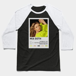 Mia Goth Baseball T-Shirt